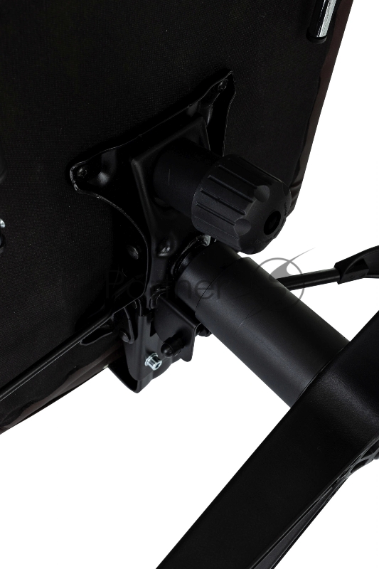 Кресло руководителя Бюрократ CH-824MSG-F коричневый эко.кожа/ткань крестов. пластик подст.для ног