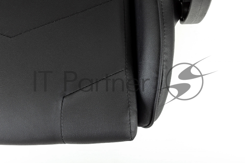 Кресло игровое Zombie Fortuna 1 черный эко.кожа крестов. пластик