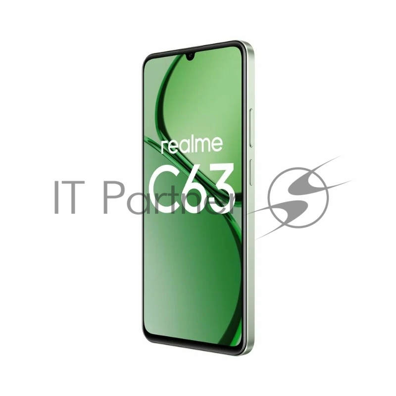 Смартфон Realme C63 RMX3939 8/256Gb зеленый (6941764434011)