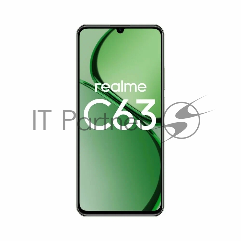 Смартфон Realme C63 RMX3939 8/256Gb зеленый (6941764434011)
