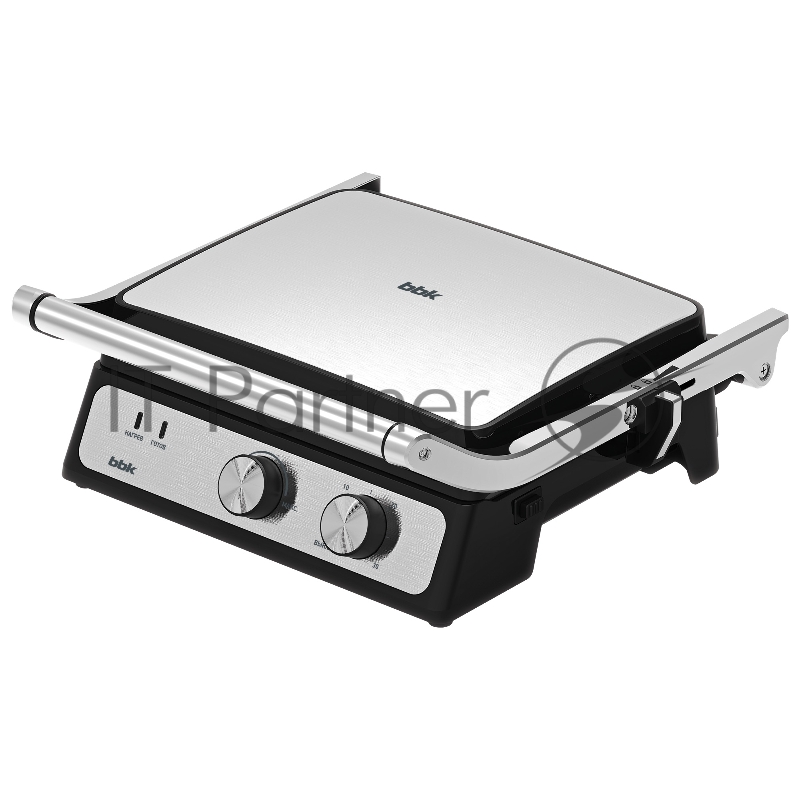 Электрогриль BBK BEG3000 черный/металлик