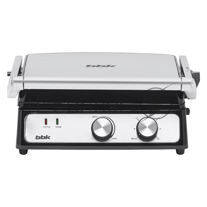 Электрогриль BBK BEG3000 черный/металлик