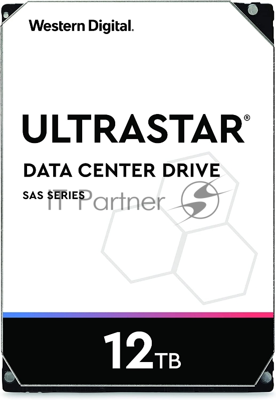 Жесткий диск WD Original SAS 3.0 12Tb 0F29532 HUH721212AL5204 Ultrastar DC HC520 (7200rpm) 256Mb 3.5