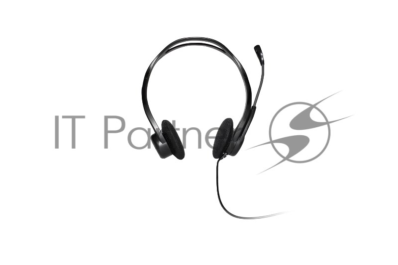 Наушники с микрофоном Logitech 960 черный 2.4м накладные оголовье (981-000100)