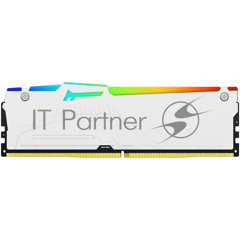 Оперативная память Kingston 32GB 5600MT/s DDR5 CL40 DIMM FURY Beast White RGB XMP KF556C40BWA-32