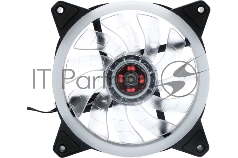 Вентилятор Gembird D12025S12L-B, с подсветкой, 120x120x25, гидродин., 3pin/4pin Molex, провод 35см, синий