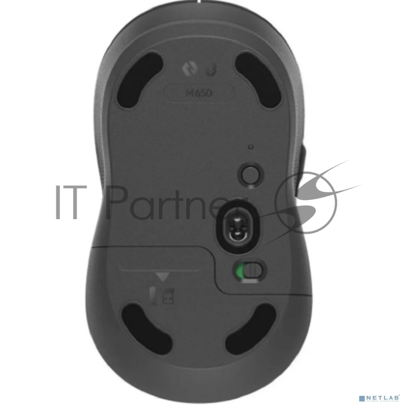Мышь беспроводная Logitech M650 Graphite (USB/BT,4000dpi, 5but) (910-006276)