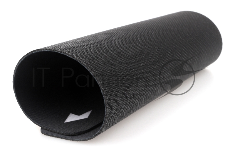 Коврик для мыши Gembird MP-BLACK-S, черный, 220х180х2мм, ткань+резина, пакет