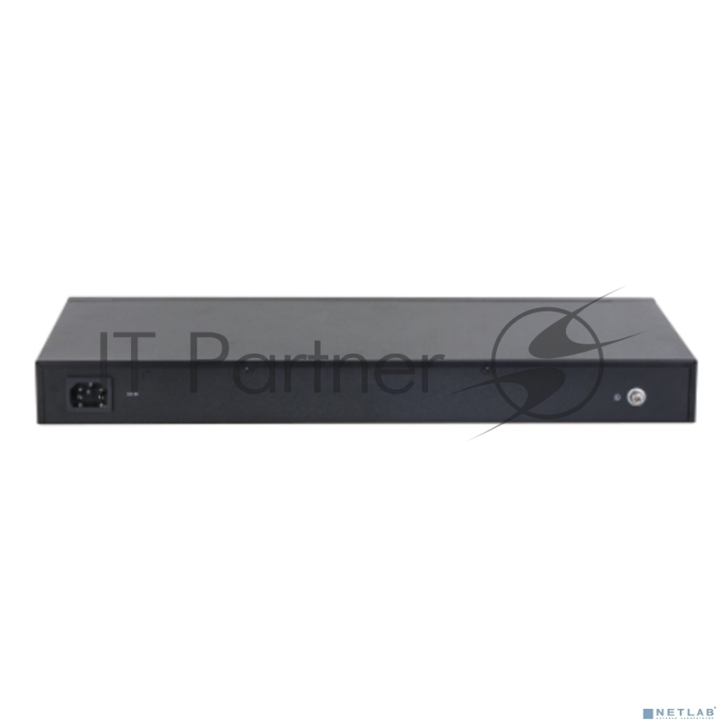 Неуправляемый 24-портовый коммутатор DAHUA DH-S3226-24ET-240 с РоЕ, 24xRJ45 100Mb PoE, 2хКомбо SFP/RJ45 1Gb uplink, суммарно 240Вт, коммутация 8.8 Гбит/с, MAC-таблица 8К