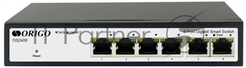 Настраиваемый L2 коммутатор 6x1000Base-T ORIGO OS2406/A1A