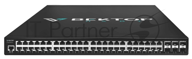 Управляемый коммутатор уровня 2 . 48 портов 100/1000BaseT, 6 портов 1/10GE SFP+