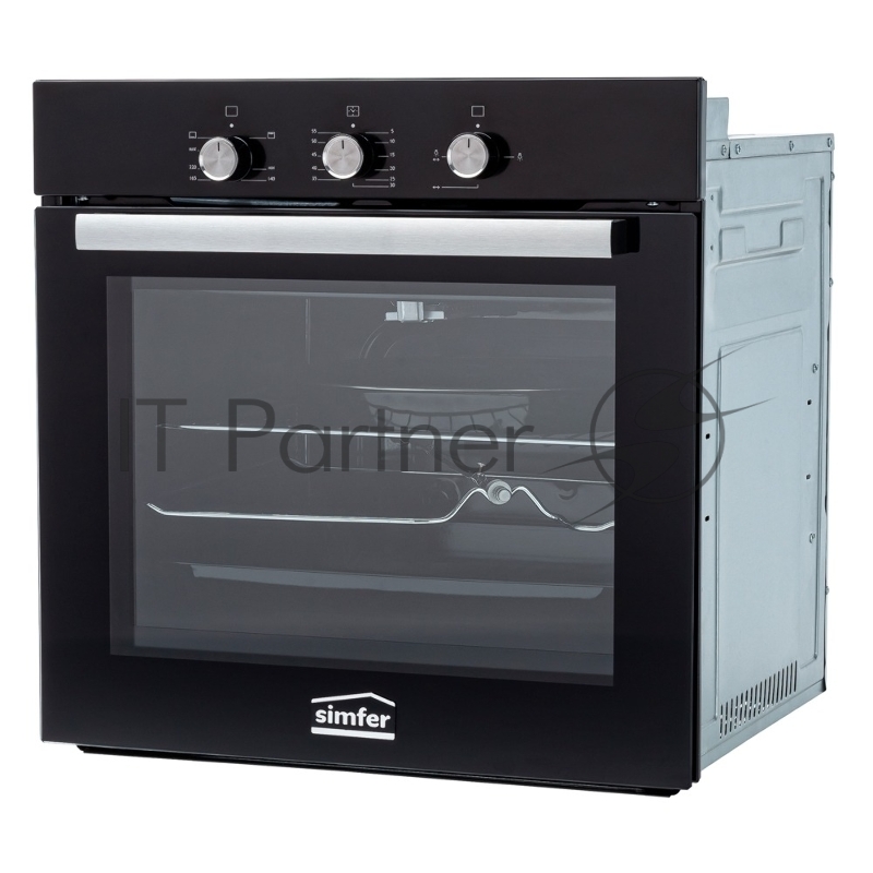 Газовый духовой шкаф Simfer B6GB12016 черный