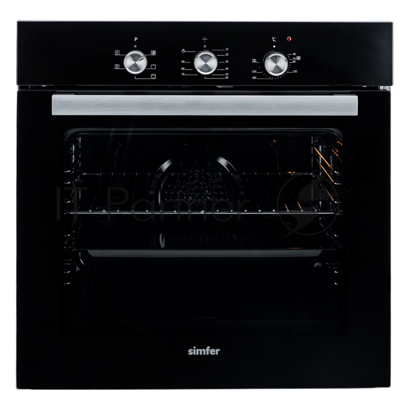 Электрический духовой шкаф Simfer B6EB16023 черный