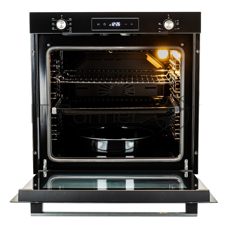 Электрический духовой шкаф Simfer B6EB56026, встраиваемый, черный