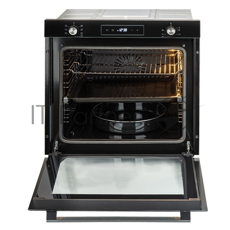 Электрический духовой шкаф Simfer B6EB56026, встраиваемый, черный