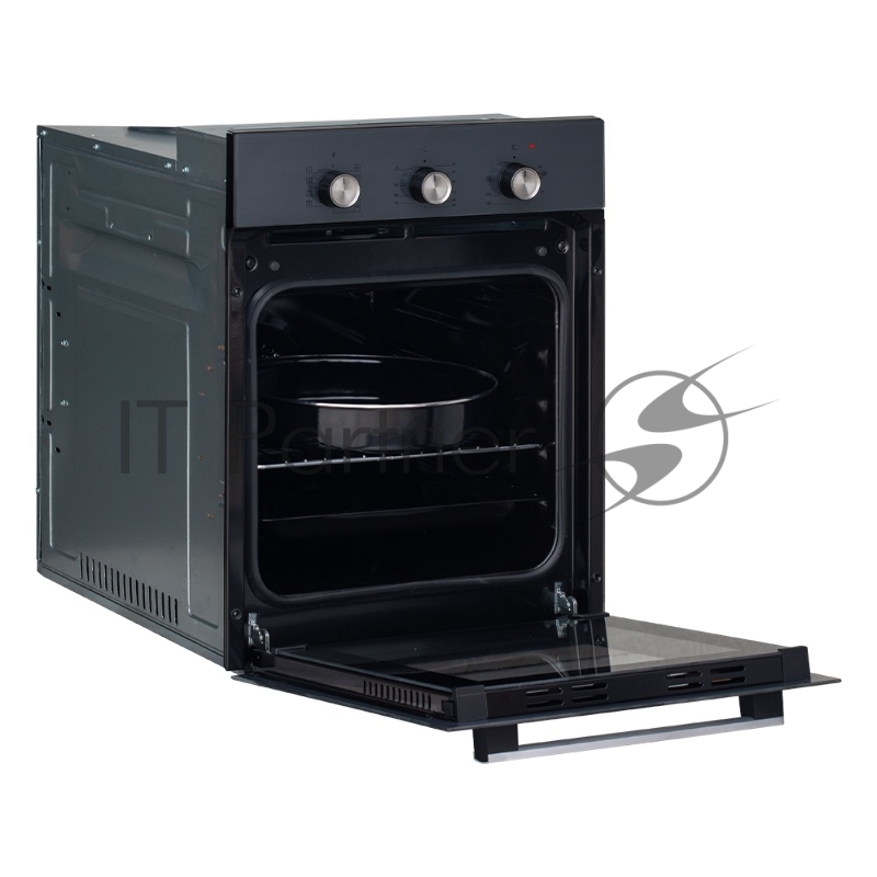 Электрический духовой шкаф Simfer B4EG19070, встраиваемый, серый