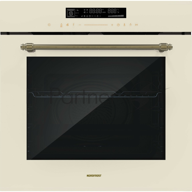 Электрический духовой шкаф Nordfrost HM 65130 YR, встраиваемый, бежевый