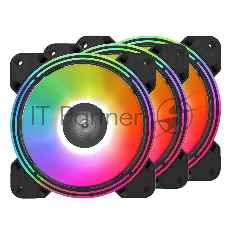 Вентилятор в корпус ALSEYE Halo 4.0-B kit (3шт.)