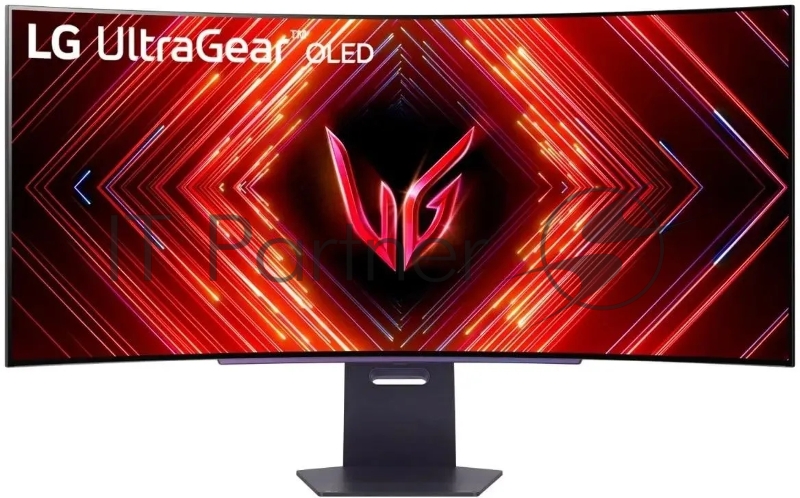 Монитор 44.5 LG UltraGear 45GS95QE-B OLED 3440x1440, 240 Гц, 0.03 мс, 21:9, 1300 кд/м2, 2хHDMI, 1хDP, изогнутый, черный, выход на наушники