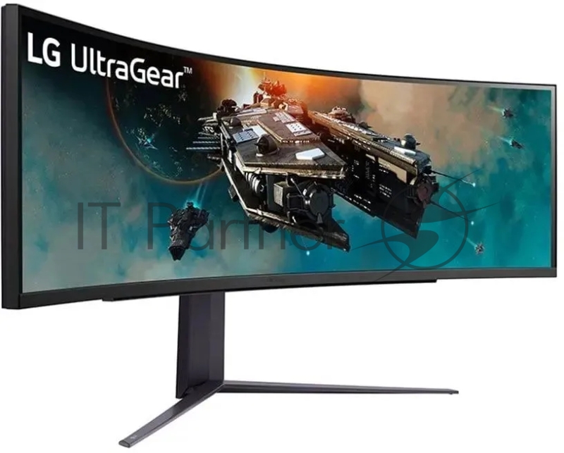 Монитор 49 LG UltraGear 49GR85DC-B VA 5120x1440, 240 Гц, 1 мс, 32:9, 450 кд/м2, 2xHDMI, 1xDP, изогнутый, черный