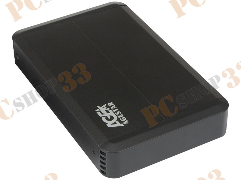 Контейнер Agestar 3UB3O8-6G для 3.5 SATA HDD, алюминиевый, черный (USB3.0)