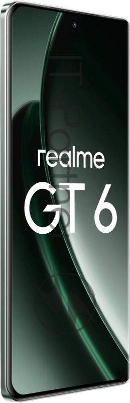 Смартфон Realme GT6 5G RMX3851, 12/256Gb, зеленый туман