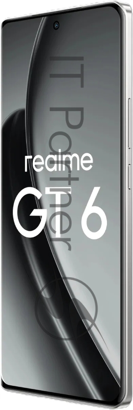 Смартфон Realme GT6 5G RMX3851, 12/256Gb, серебристый
