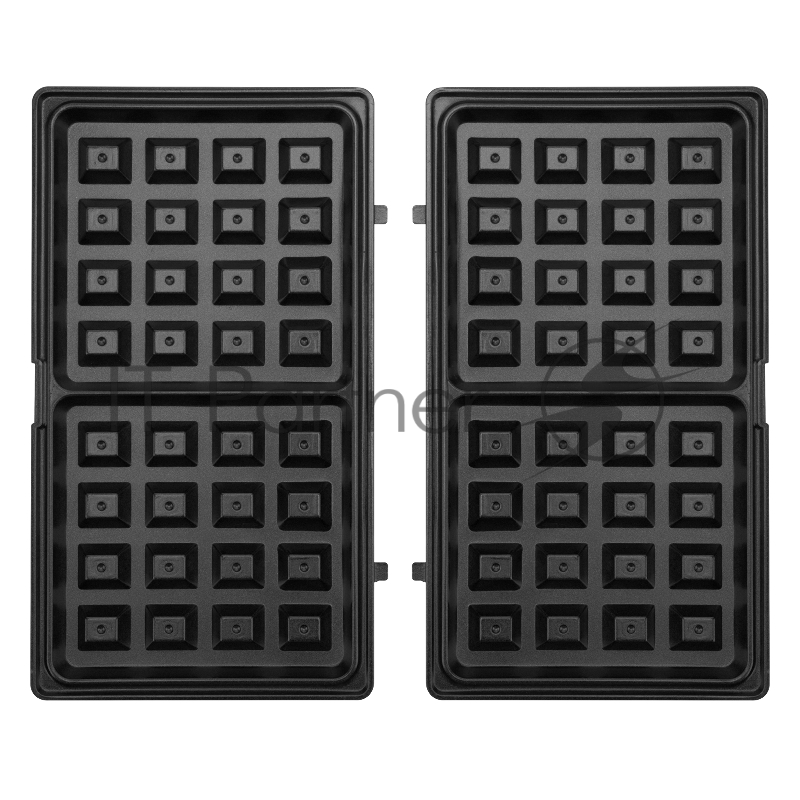 Вафельница Maxwell MW-1561 800Вт черный