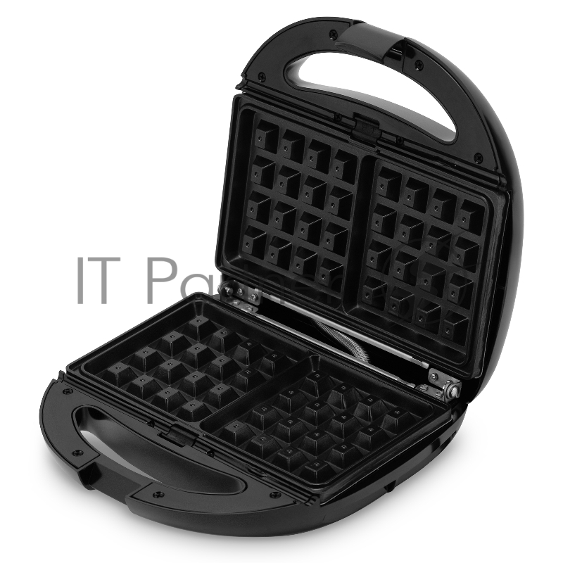 Вафельница Maxwell MW-1561 800Вт черный