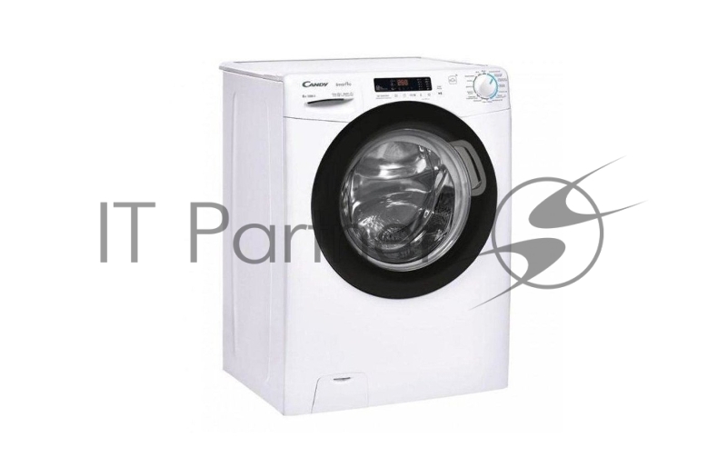 Стиральная машина CANDY Smart Pro CSH44183D/2-07 белая, загрузка фронтальная 8кг, 1200 об/мин., класс: A