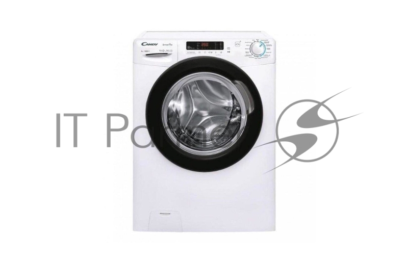 Стиральная машина CANDY Smart Pro CSH44183D/2-07 белая, загрузка фронтальная 8кг, 1200 об/мин., класс: A