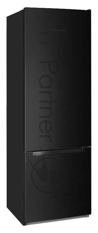 Холодильник Nordfrost NRB 124 B черный, двухкамерный 238/70 л морозилка снизу