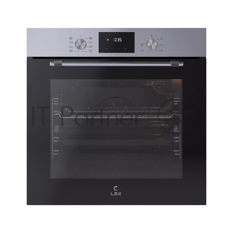 Электрический духовой шкаф LEX EDP 680 IX MAX, встраиваемый, нержавеющая сталь