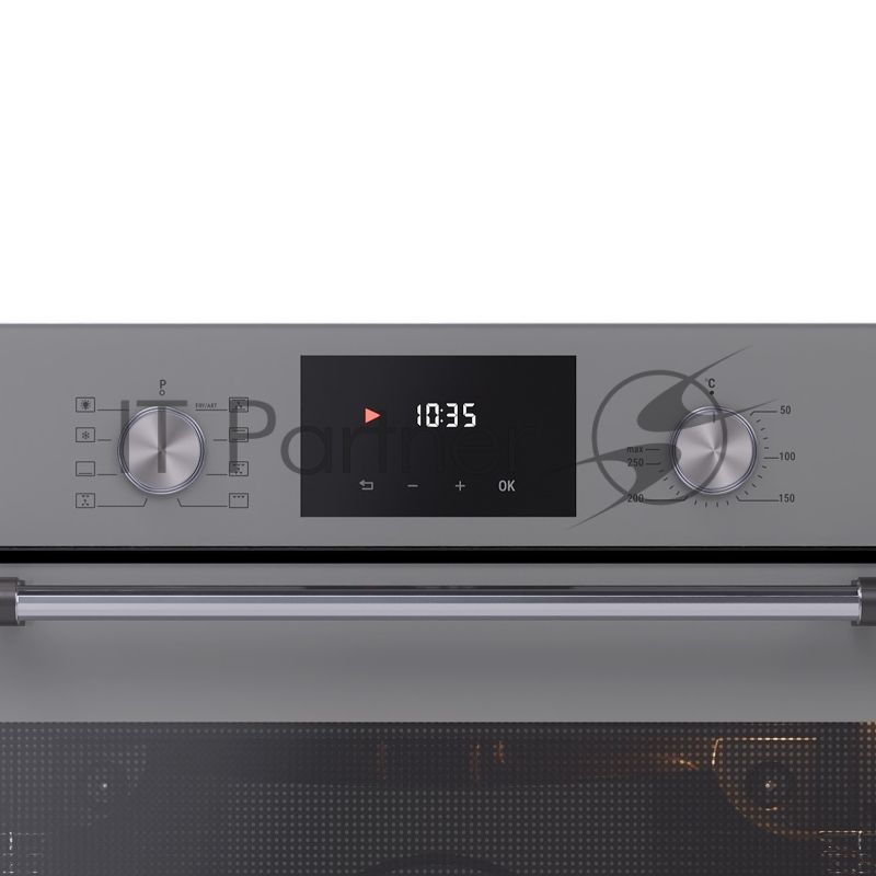 Электрический духовой шкаф LEX EDP 680 GR MAX, встраиваемый, серый