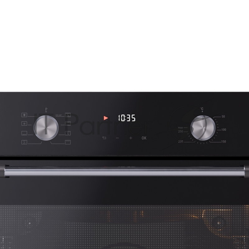 Электрический духовой шкаф LEX EDP 680 BL MAX, встраиваемый, черный