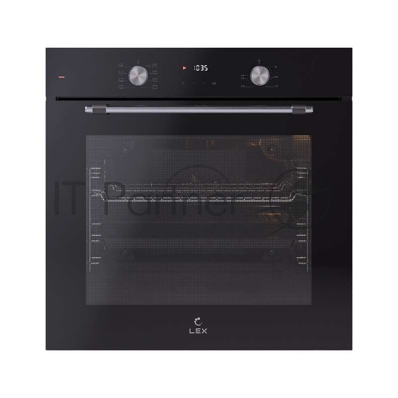 Электрический духовой шкаф LEX EDP 680 BL MAX, встраиваемый, черный