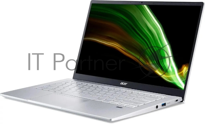 Ноутбук Acer Swift 3 SF314-43 Ryzen 7 5700U 16Gb SSD512Gb AMD Radeon 14 IPS FHD (1920x1080) noOS silver WiFi BT Cam (NX.AB1ER.011)