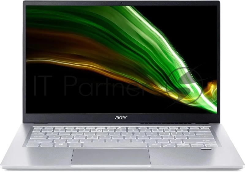 Ноутбук Acer Swift 3 SF314-43 Ryzen 7 5700U 16Gb SSD512Gb AMD Radeon 14 IPS FHD (1920x1080) noOS silver WiFi BT Cam (NX.AB1ER.011)