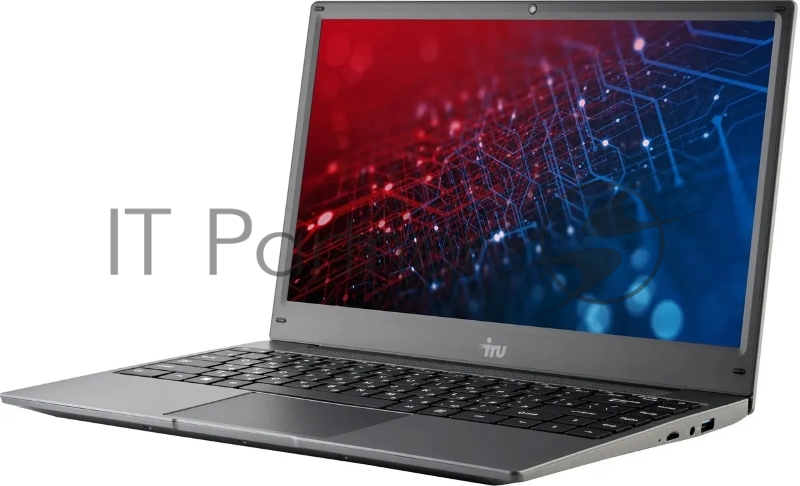 Ноутбук IRU 14TLHC Core i3 1115G4 8Gb SSD512Gb Intel UHD Graphics 14 IPS FHD (1920x1080) Windows 11 Pro Professional Multi Language grey WiFi BT Cam (1996902)