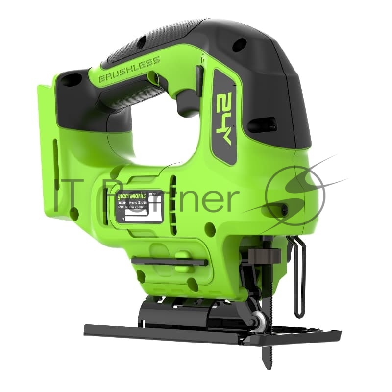 Лобзик аккумуляторный GreenWorks GD24JS90, 24V, бесщеточный без АКБ и ЗУ (3601707)