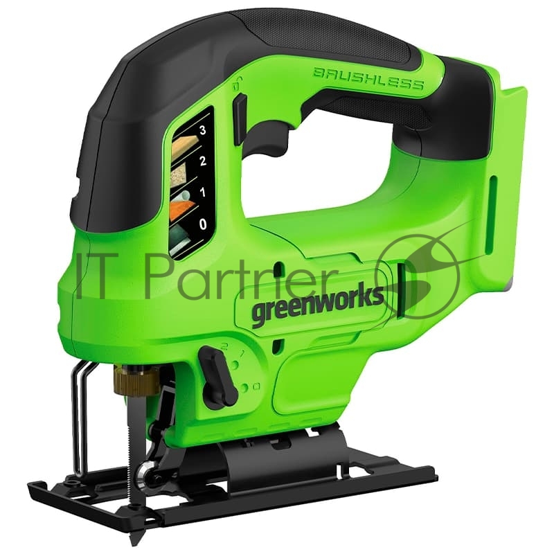 Лобзик аккумуляторный GreenWorks GD24JS90, 24V, бесщеточный без АКБ и ЗУ (3601707)