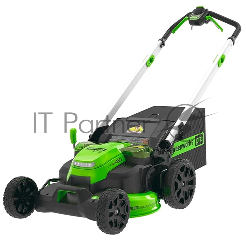 Газонокосилка аккумуляторная GreenWorks GD60LM61, 60V, 61 см, самоходная, бесщеточная, без АКБ и ЗУ (2519107)