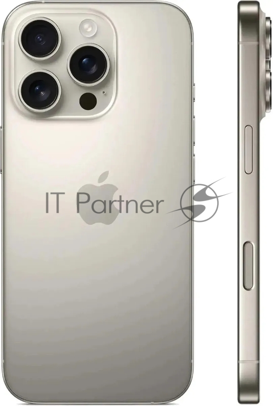 Смартфон Apple A3294 iPhone 16 Pro 512Gb титан моноблок 3G 4G 2Sim 6.3 1206x2622 iOS 18 48Mpix 802.11 a/b/g/n/ac/ax/be NFC GPS Protect