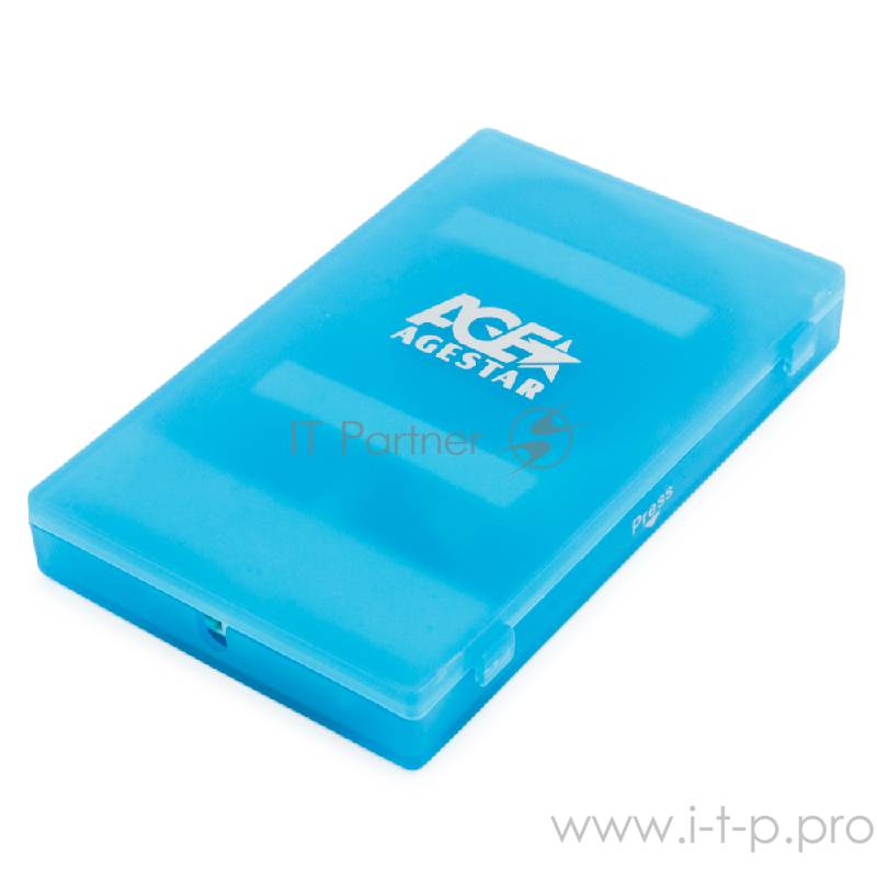 Контейнер Agestar SUBCP1 для 2.5 SATA HDD, синий (USB2.0)