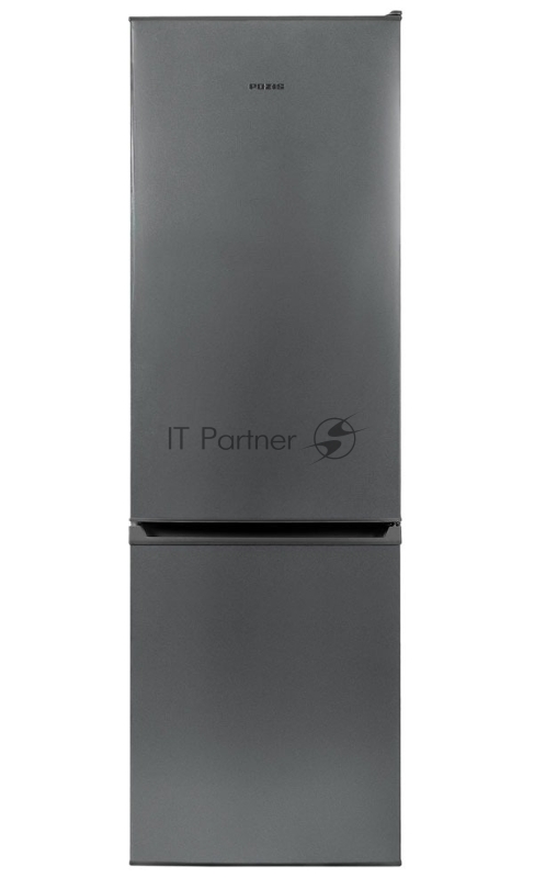 Холодильник Pozis RK-298 нержавеющая сталь двухкамерный 204/91л морозилка снизу