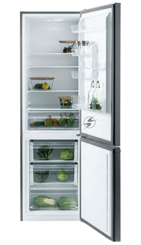 Холодильник Pozis RK-298 нержавеющая сталь двухкамерный 204/91л морозилка снизу