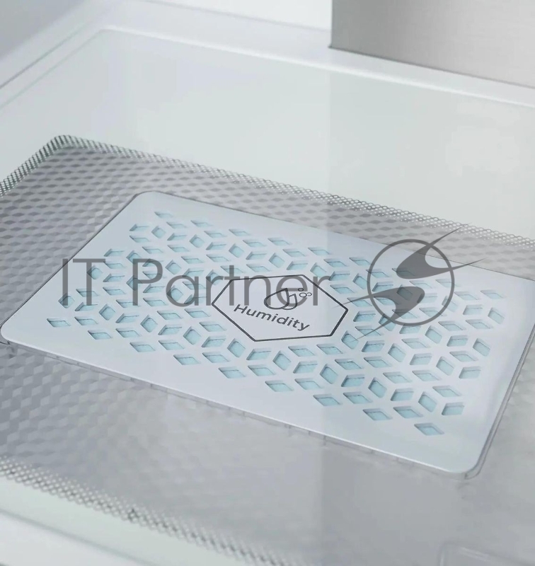 Холодильник LEX LCD505BlGID черный, трехкамерный, 321/144 л, морозилка снизу, No Frost, Side by Side