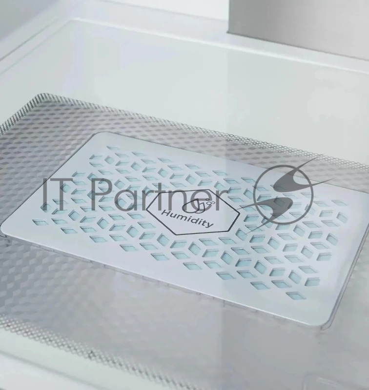 Холодильник LEX LCD505BmID синий/металл, двухкамерный, 321/144л, морозилка снизу, No Frost, Side by Side