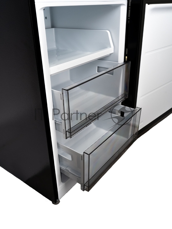 Холодильник LEX LKB185BLGIDMax, черный, двухкамерный 409/267л морозилка снизу, No Frost