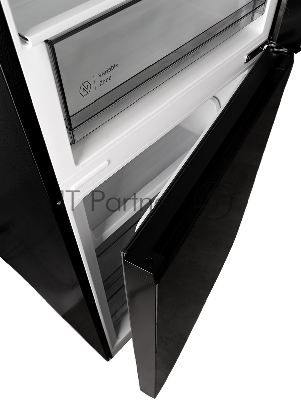 Холодильник LEX LKB185BLGIDMax, черный, двухкамерный 409/267л морозилка снизу, No Frost